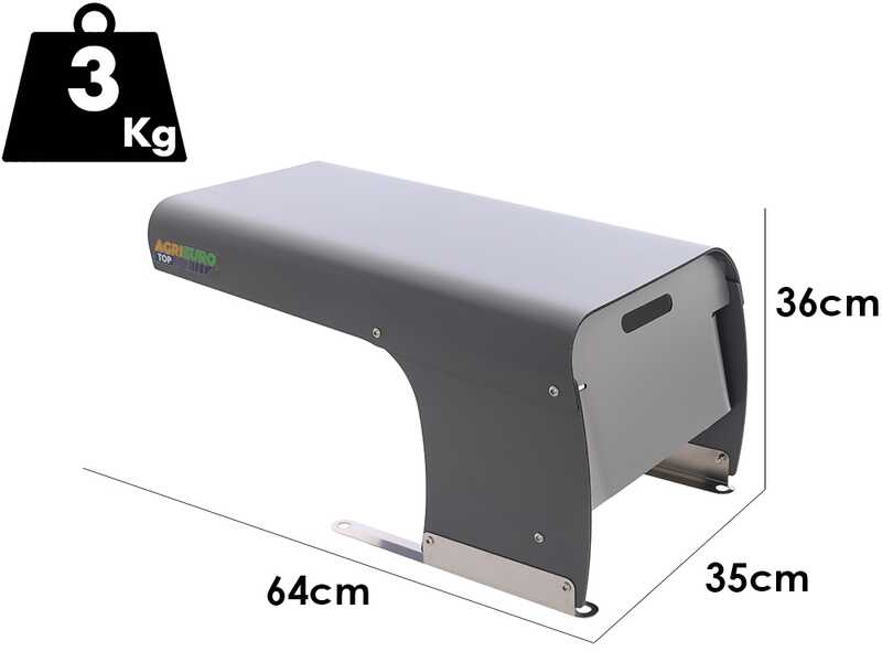 Abri universel Vader Micro pour robot tondeuse - 64 x 35 x 36 cm