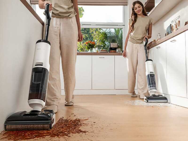 Tineco Floor One S5 max - Autolaveuse &agrave; batterie - 3 en 1 : lave, s&egrave;che et aspire