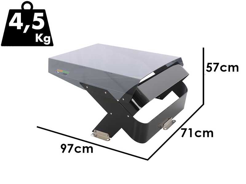 Abri universel Mobius XL pour robot tondeuse - 97x71x57 cm
