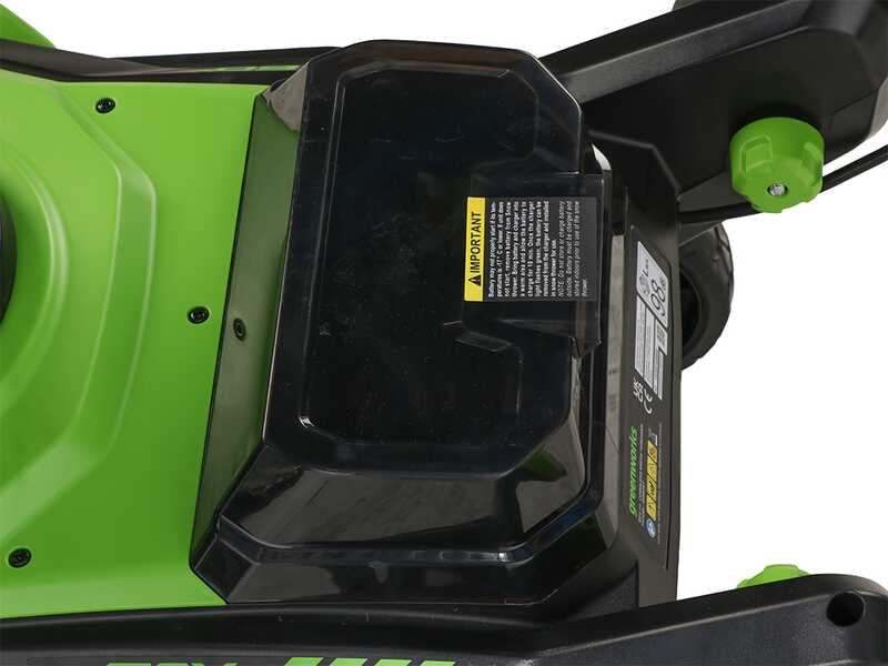 Greenworks GD60ST - Fraise &agrave; neige &agrave; batterie - 60V 4Ah