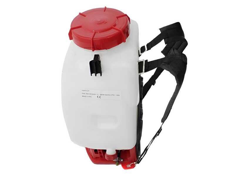 GeoTech SP 250 E - Pulv&eacute;risateur &agrave; batterie dorsal + chariot - 25 L