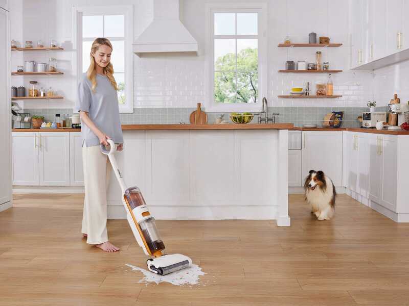 Tineco iFloor Y2 Plus - Autolaveuse &agrave; batterie 3 en 1 : lave, s&egrave;che et aspire