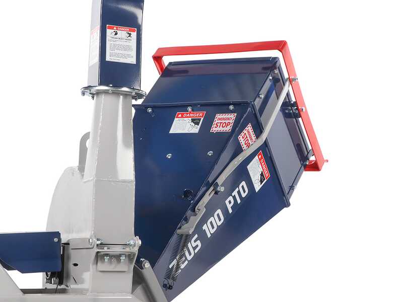 BullMach ZEUS 100 PTO - Broyeur de branches &agrave; tracteur - Avec attelage trois points