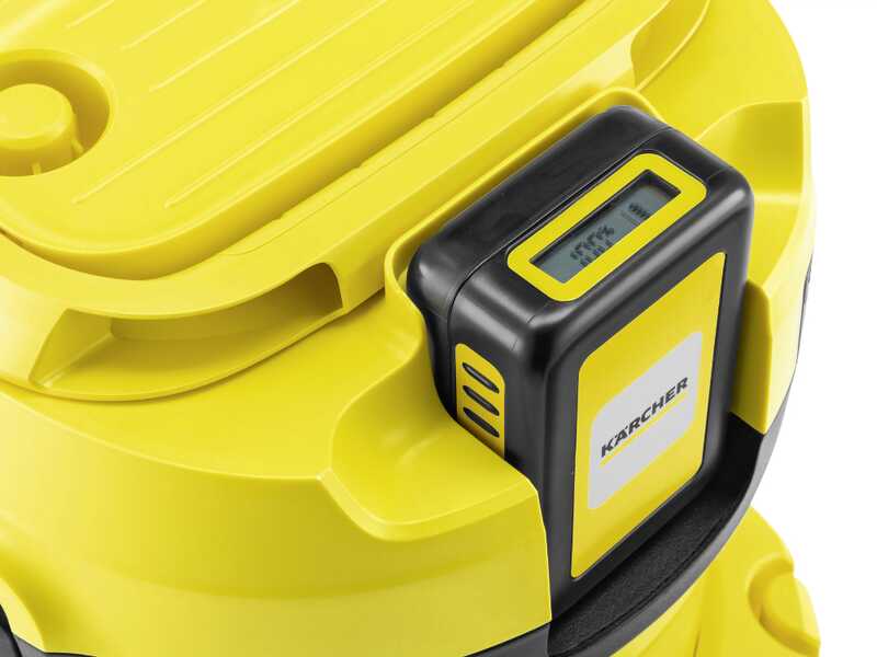 Karcher WD 2-18 - Aspirateur multifonctions - Bidon 12 L - 18V 2,5Ah