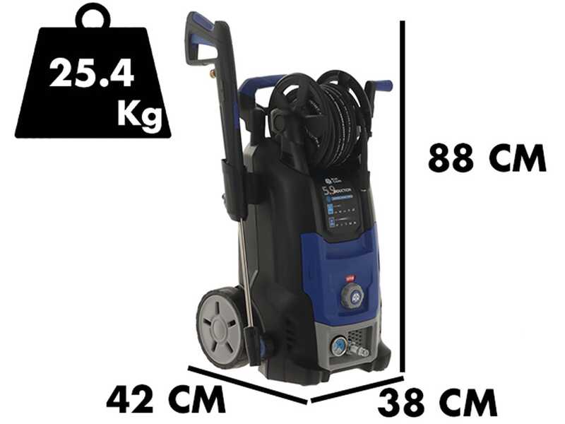 Annovi &amp; Reverberi Blue Clean 5 Series 5.9 - Nettoyeur haute pression - 180 bars - 570 l/h