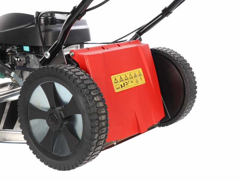 Marina Systems MX 55 SH 3V - Tondeuse &agrave; gazon thermique tract&eacute;e - Moteur Honda GCVx 200 - Acier INOX