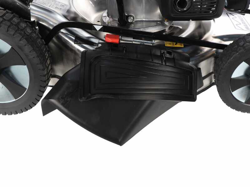 Marina Systems MX 55 SH 3V - Tondeuse &agrave; gazon thermique tract&eacute;e - Moteur Honda GCVx 200 - Acier INOX
