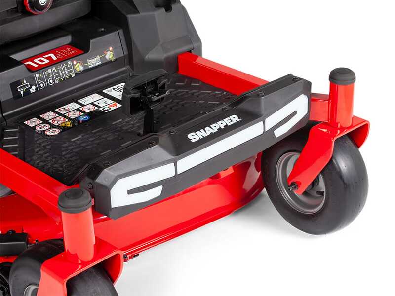 Snapper EZX107 - Tondeuse autoport&eacute;e &agrave; batterie &agrave; rayon de braquage z&eacute;ro - 72V/44Ah - Largeur de coupe 107 cm - 2 en 1