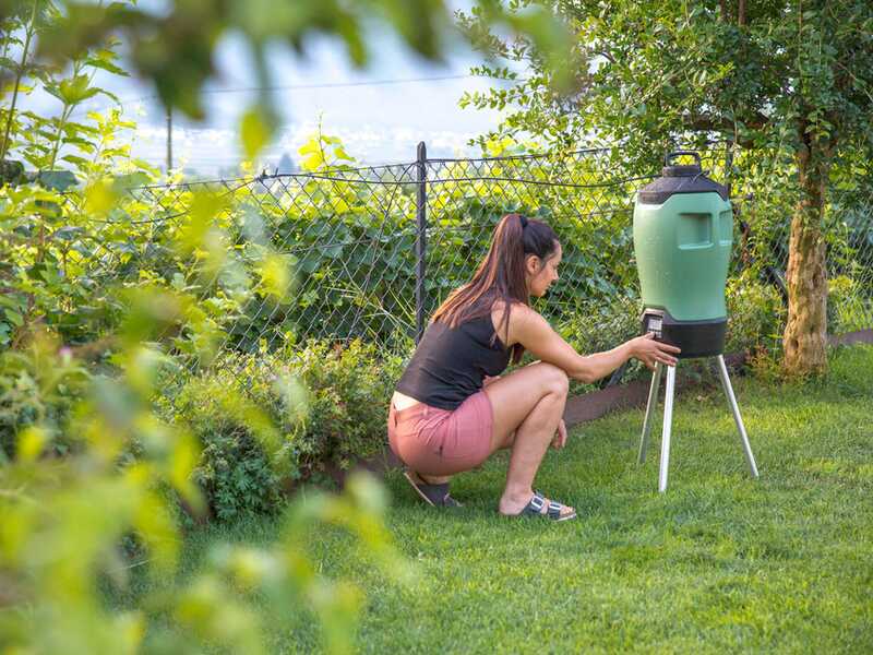 Stocker Geyser Evo 25L - N&eacute;bulisateur anti-moustiques de jardin &agrave; batterie - 21V 2,6Ah