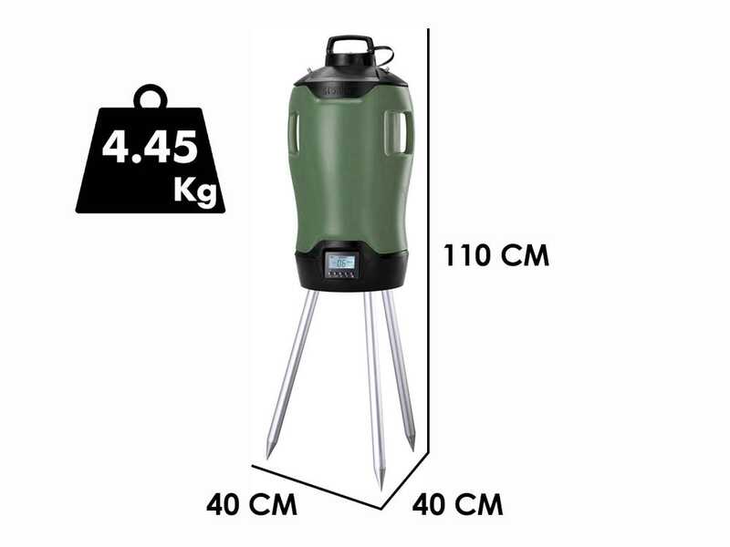 Stocker Geyser Evo 25L - N&eacute;bulisateur anti-moustiques de jardin &agrave; batterie - 21V 2,6Ah