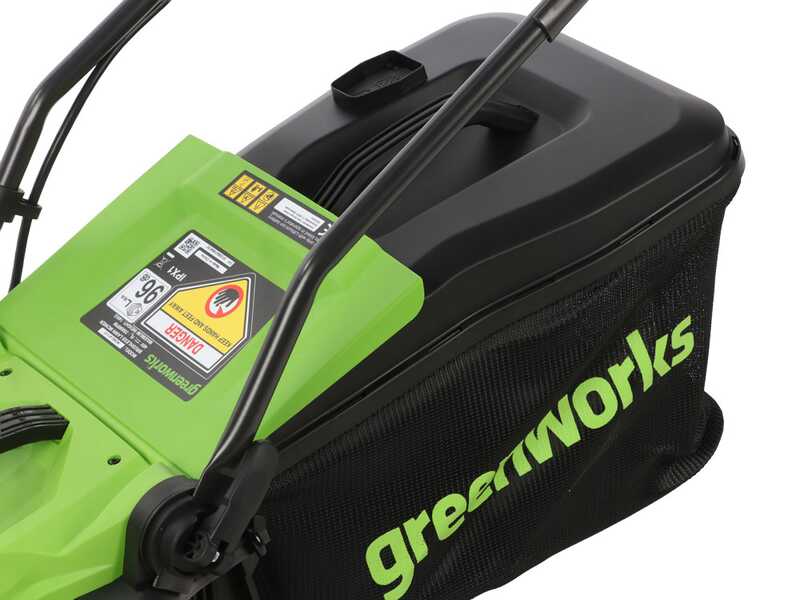 Greenworks LM3604 - Tondeuse &agrave; gazon sans fil 40 V - SANS BATTERIES NI CHARGEUR