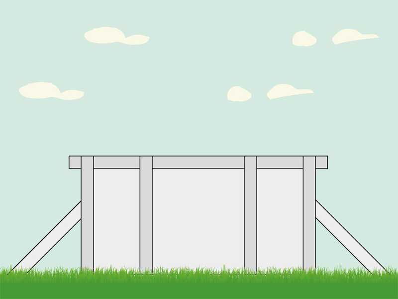 Gre Anthracite Ronde &Oslash;350 x 132 cm - Piscine hors-sol en acier
