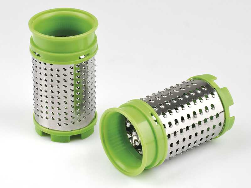 Girmi GTO203 - R&acirc;pe &agrave; fromage sans fil - 2 rouleaux fournis - 12 W