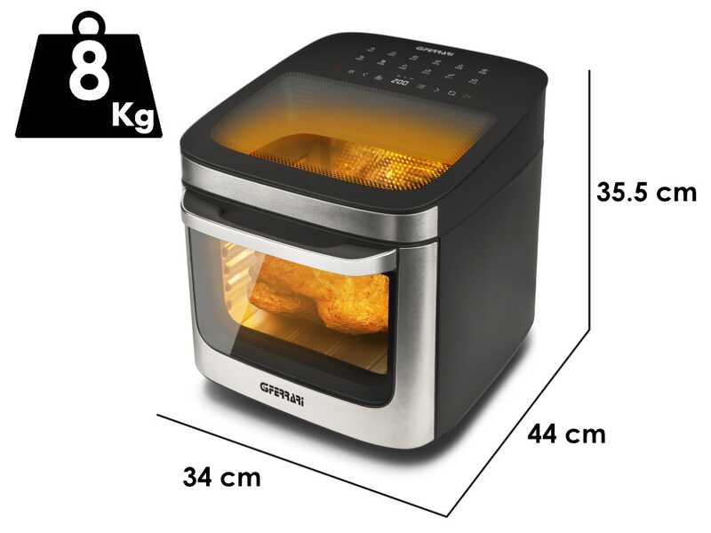 G3 Ferrari Lux 13 - Friteuse &agrave; air chaud multifonction 13 L