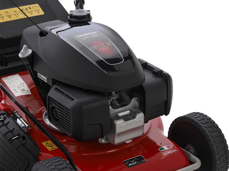 Marina Systems AGRI 46 SH ZHW - Tondeuse &agrave; gazon thermique tract&eacute;e - Moteur Honda GCVx 170