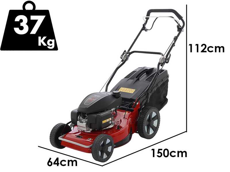 Marina Systems AGRI 46 SH ZHW - Tondeuse &agrave; gazon thermique tract&eacute;e - Moteur Honda GCVx 170