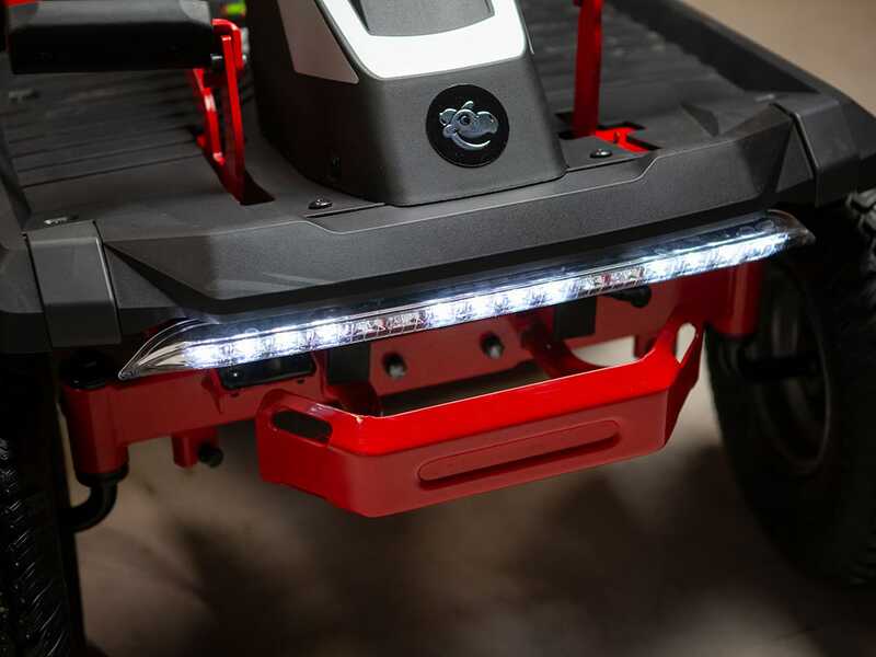 Snapper ERX96 - Tondeuse autoport&eacute;e &agrave; batterie 72 V/28 Ah - &Eacute;jection lat&eacute;rale et mulching