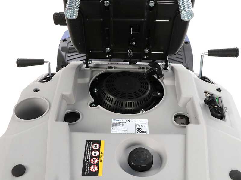 BullMach ICARO 610-75 RSM-V - Tondeuse autoport&eacute;e mini rider - Moteur de 224 cm&sup3;