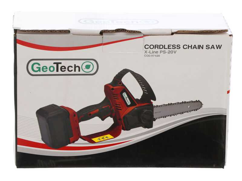 GeoTech X-Line PS-20V - &Eacute;lagueuse sur batterie - 20 V - SANS BATTERIE NI CHARGEUR