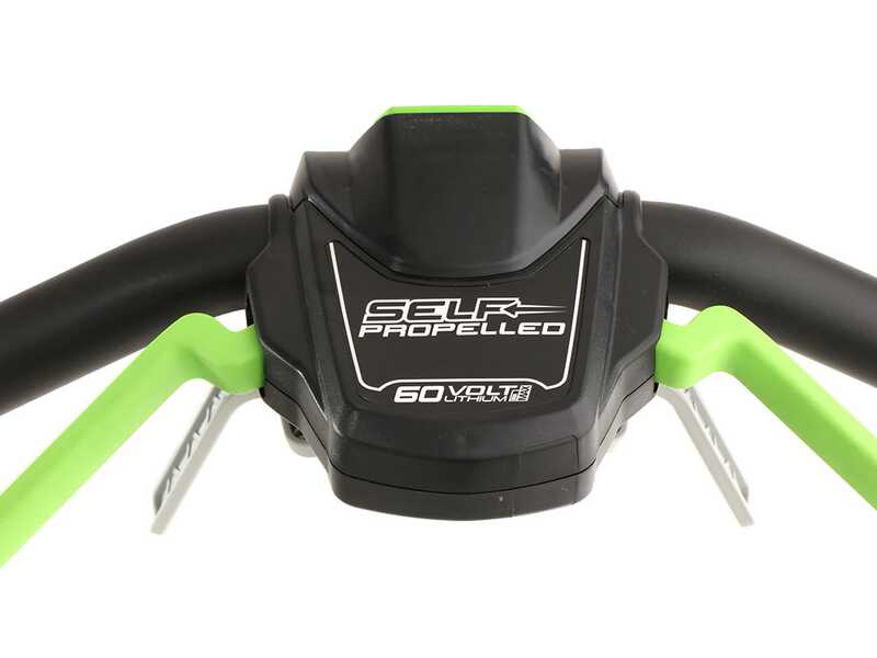 Greenworks GD60LM46SP - Tondeuse &agrave; gazon autotract&eacute;e &agrave; batterie 60V 2Ah - Largeur de coupe 46 cm