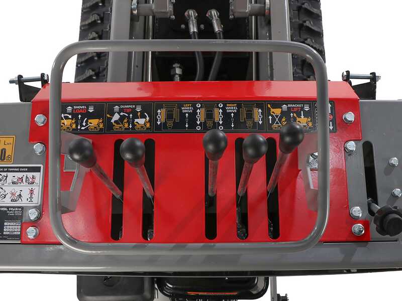 GeoTech-Pro GeoPorter 580 DHSL Hydro - Brouette motoris&eacute;e avec benne &eacute;l&eacute;vatrice &agrave; pantographe - Transmission hydrostatique