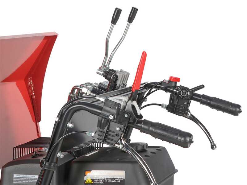 GeoTech-Pro GeoPorter 550 DHL Hydro - Brouette motoris&eacute;e &agrave; chenilles avec benne &eacute;l&eacute;vatrice &agrave; pantographe