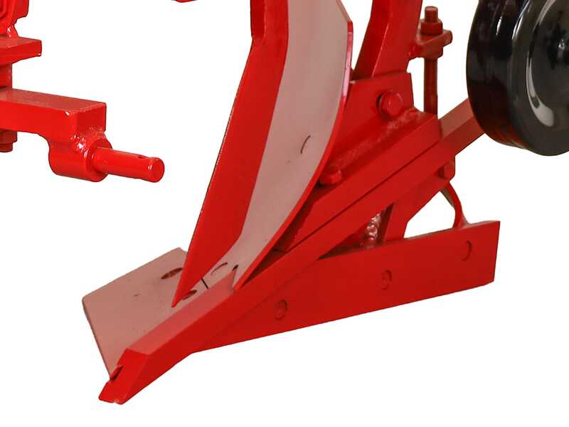 VR180S-02B - Charrue r&eacute;versible &agrave; versoir avec dent de p&eacute;n&eacute;tration - Pour tracteurs avec attelage &agrave; trois points