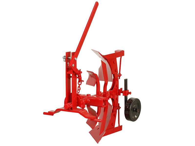 VR180-03A - Charrue r&eacute;versible &agrave; versoir avec rasettes - Pour tracteurs avec attelage &agrave; trois points
