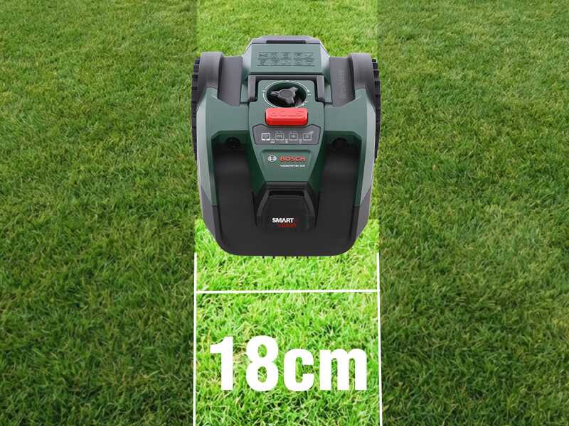 Bosch VISIMOW18V-200 - Robot tondeuse - Sans installation - SANS BATTERIE NI CHARGEUR