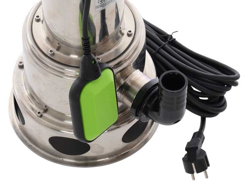 Ribimex PRPVC552V - Pompe submersible &eacute;lectrique pour eaux charg&eacute;es - 550 W