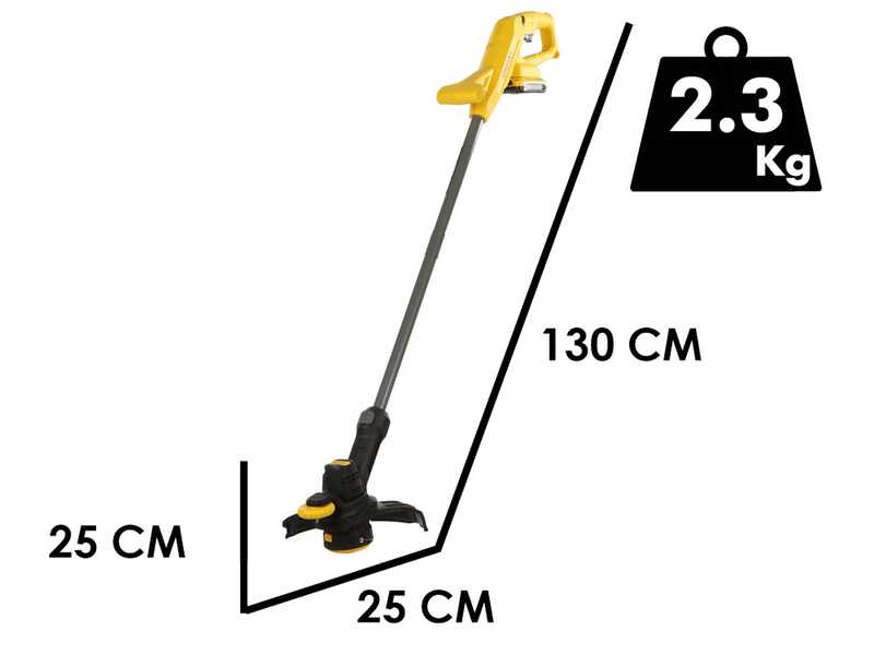 Stanley SFMCST925M1-QW - Coupe-bordure &agrave; batterie - 18 V 2 Ah