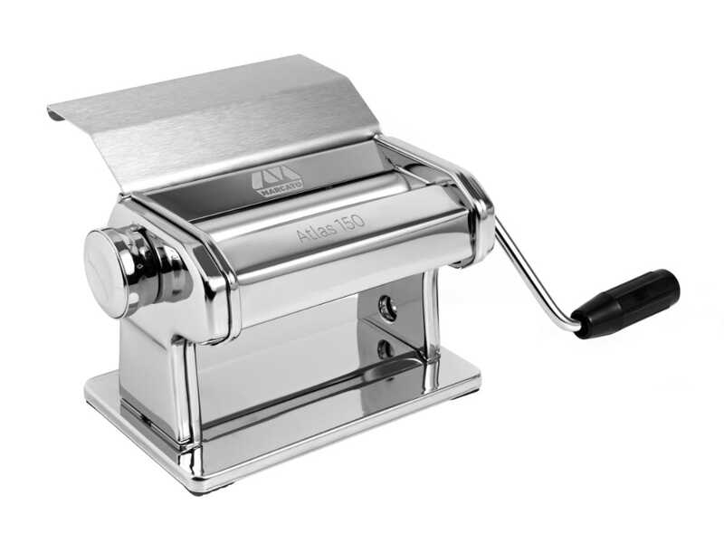 Marcato Atlas 150 Slide - Machine &agrave; p&acirc;tes manuelle en acier chrom&eacute;