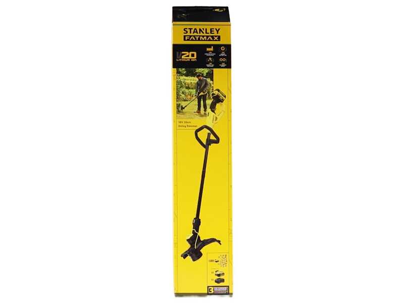 Stanley STCST933B-XJ - Coupe-bordure &agrave; batterie - SANS BATTERIE NI CHARGEUR