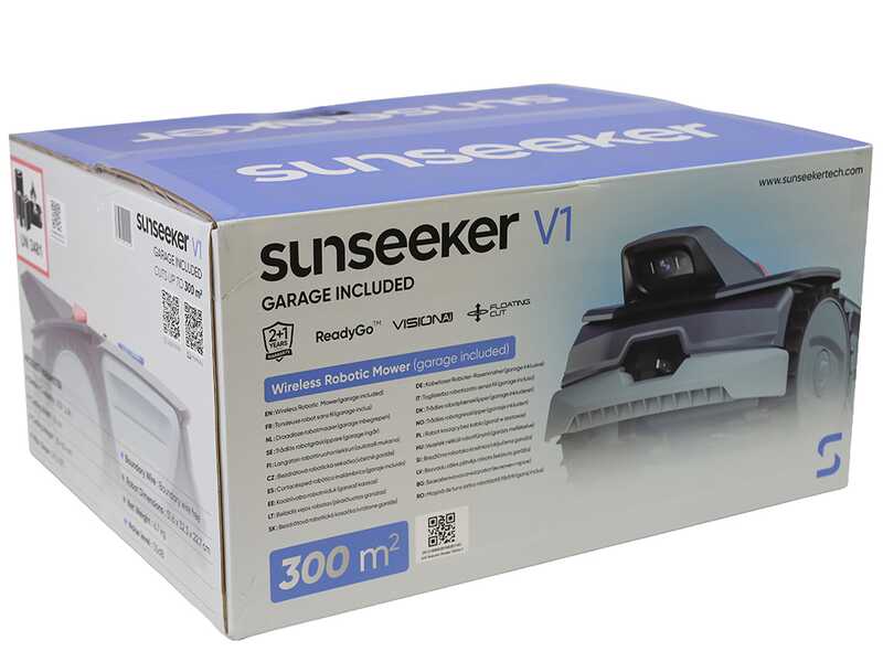 Sunseeker V1 - Robot tondeuse - Sans installation