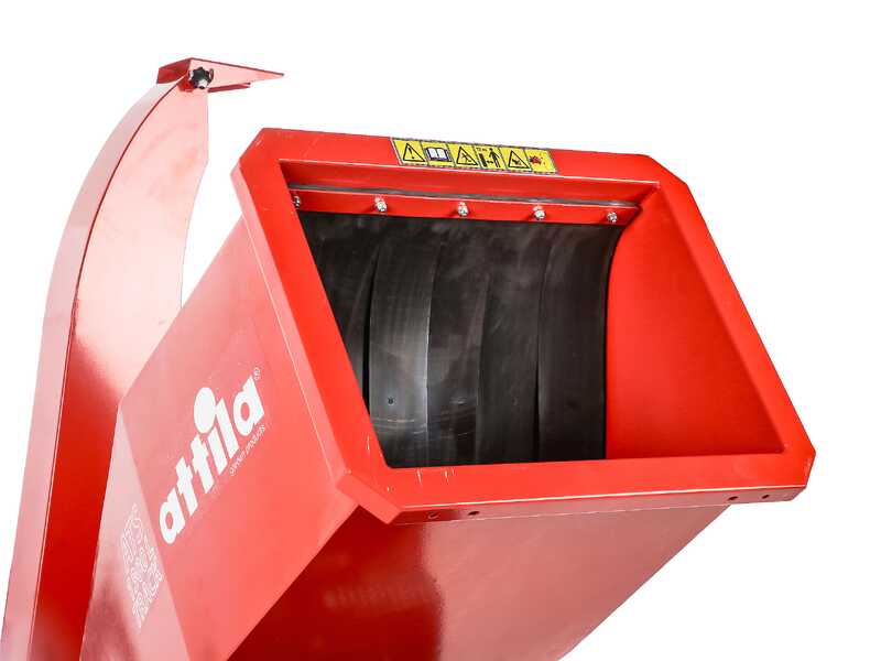 Attila ATS 1300 L TRACK - Broyeur de v&eacute;g&eacute;taux tract&eacute; sur chenilles avec ch&acirc;ssis de brouette motoris&eacute;e - Moteur Loncin 420 cm&sup3;