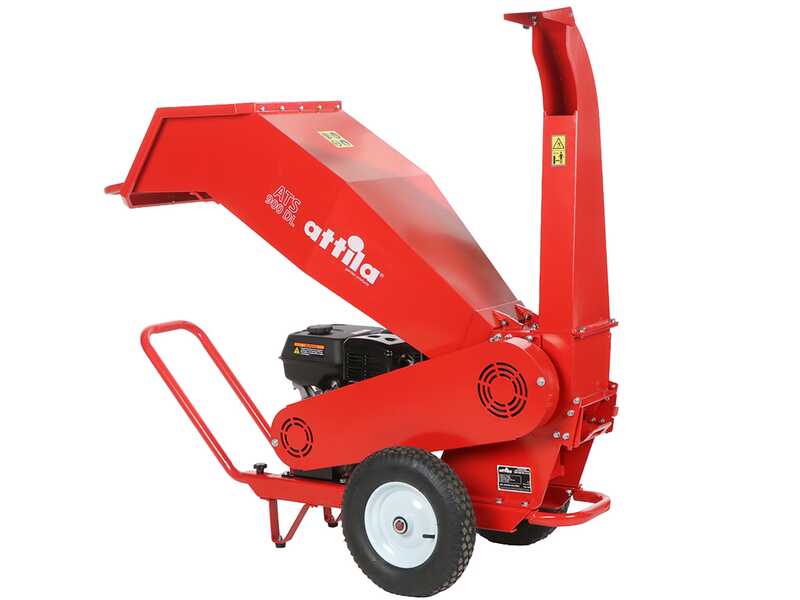 Attila ATS 900 DL - Broyeur de v&eacute;g&eacute;taux thermique &ndash; Moteur essence Loncin 270 cm&sup3; &ndash; Double configuration d&rsquo;&eacute;jection