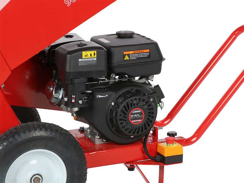 Attila ATS 900 DL - Broyeur de v&eacute;g&eacute;taux thermique &ndash; Moteur essence Loncin 270 cm&sup3; &ndash; Double configuration d&rsquo;&eacute;jection