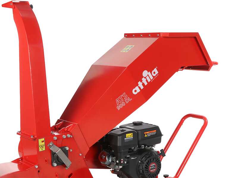 Attila ATS 900 DL - Broyeur de v&eacute;g&eacute;taux thermique &ndash; Moteur essence Loncin 270 cm&sup3; &ndash; Double configuration d&rsquo;&eacute;jection