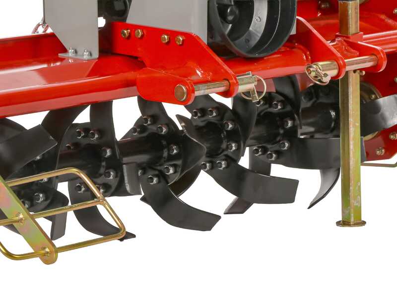 GeoTech Pro LRT 125 - Fraise rotative pour tracteur s&eacute;rie l&eacute;g&egrave;re - D&eacute;port manuel