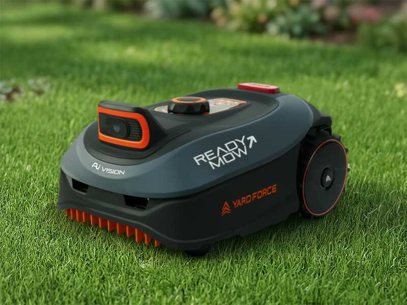 Yard Force i600 iVISION Drop &amp; Go - Robot tondeuse - Sans installation
