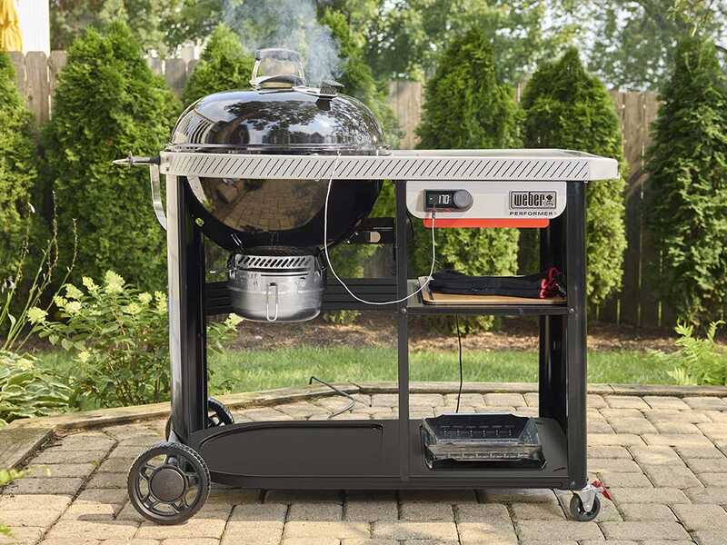 Weber Performer Premium Smart - Barbecue au charbon de bois - Grille 57 cm