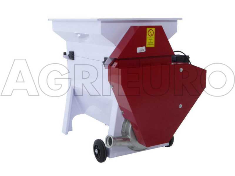 &Eacute;grappoir &eacute;lectrique K30AP ouvrable - 3 CV - avec pompe centrifuge et tamis en acier inox