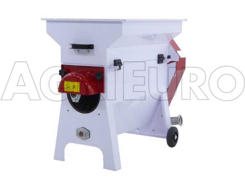 &Eacute;grappoir &eacute;lectrique K30AP ouvrable - 3 CV - avec pompe centrifuge et tamis en acier inox