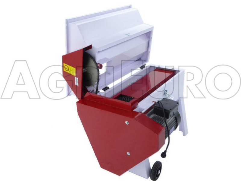 &Eacute;grappoir &eacute;lectrique K30AP ouvrable - 3 CV - avec pompe centrifuge et tamis en acier inox