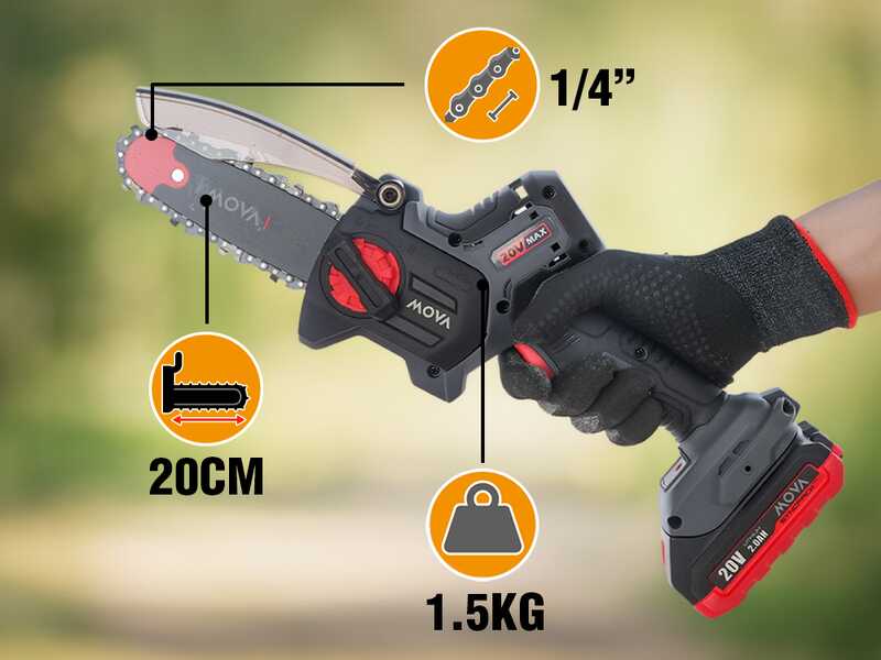 MOVA GC205 - &Eacute;lagueuse sur batterie - 20 V 2 Ah