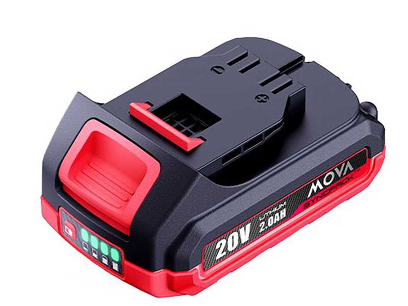 MOVA GH221 - Taille-haie &agrave; batterie - 20 V 2 Ah - Lame 55 cm