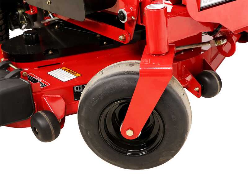 Blue Bird ZTR 50L PRO - Tondeuse autoport&eacute;e &agrave; rayon de braquage z&eacute;ro - &Eacute;jection lat&eacute;rale et coupe mulching