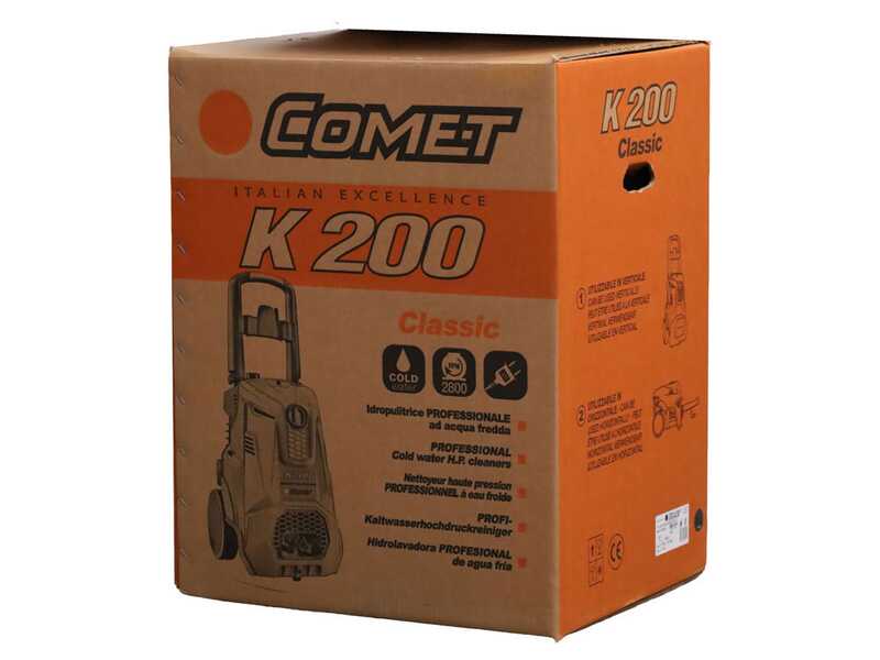Comet K 200 10/150 M Classic - Nettoyeur haute pression professionnel &agrave; eau froide - Pression maximale 150 bars - 600 L/h