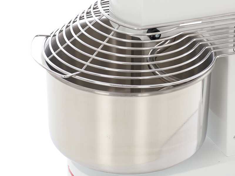 Seven Italy GH H 20 TR 2 V - P&eacute;trin &agrave; spirale - 17 kg triphas&eacute; &agrave; 2 vitesses et haute hydratation