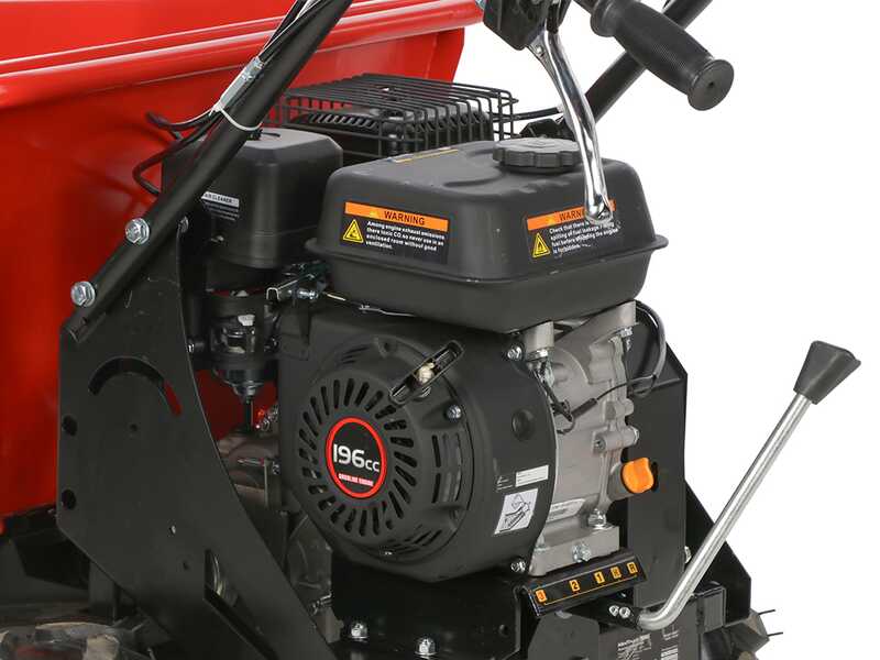 GeoTech Pro MiniTruck 500 - Brouette motoris&eacute;e 4x4 avec moteur Loncin G200F